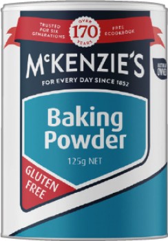 McKenzie%26rsquo%3Bs+Baking+Powder+125g