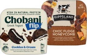 Chobani-Greek-Yogurt-or-Gippsland-Yogurt-140g-Selected-Varieties on sale