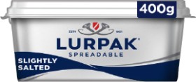 Lurpak+Spreadable+Butter+Slightly+Salted+400g