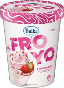 Bulla-FroYo-Frozen-Yoghurt-1-Litre-Selected-Varieties on sale