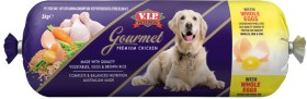 V.I.P.+Dog+Food+Roll+3kg+Selected+Varieties+%28Refrigerated+Pet+Food%29