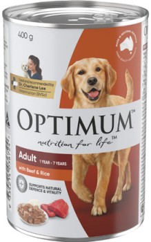 Optimum-Wet-Dog-Food-400g-Selected-Varieties on sale