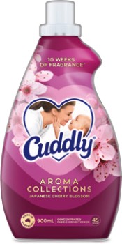 Cuddly-Concentrated-Fabric-Conditioner-850mL1-Litre-Selected-Varieties on sale