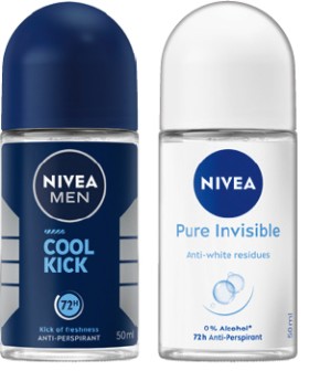 Nivea+Anti%E2%80%91perspirant+Roll+On+50mL+Selected+Varieties