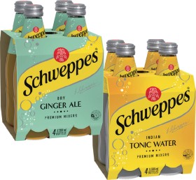 Schweppes+Mixers+4x300mL+Selected+Varieties