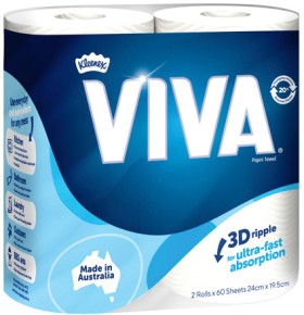 Viva+Paper+Towel+2+Pack+Selected+Varieties