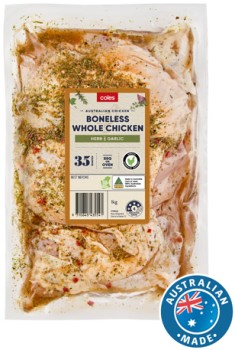 Coles-RSPCA-Approved-Chicken-Boneless-Herb-Garlic-1kg on sale
