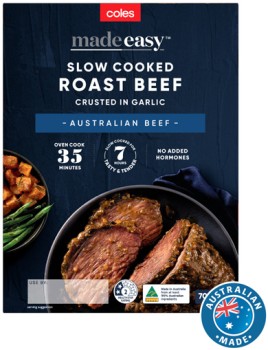 Coles+Made+Easy+Slow+Cooked+Roast+Beef+in+Crusted+Garlic+700g