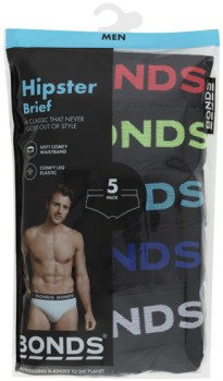 Bonds-Mens-Hipster-Brief-5-Pack on sale