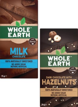 Whole-Earth-Natural-Block-Chocolate-75g on sale