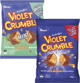Violet+Crumble+Choc+Honeycomb+Bag+130g-150g