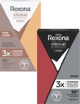 Rexona+Clinical+96hr+Deodorant+45mL