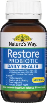 Nature%26%23039%3Bs+Way+Restore+Probiotic+Daily+Health+Capsules+90+Pack%5E