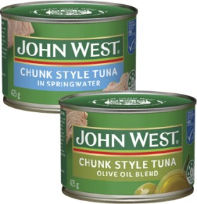 John-West-Tuna-425g on sale