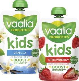 Vaalia+Probiotics+Kids+Yoghurt+Pouch+140g