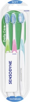 Sensodyne+Soft+Daily+Care+Toothbrush+3+Pack