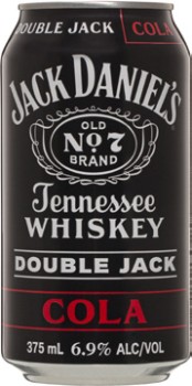 Jack+Daniels+Double+Jack+%26amp%3B+Cola+Cans+4x375mL