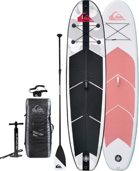 Quiksilver-Camo-or-Pink-Inflatable-Stand-Up-Paddle-Boards on sale