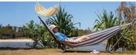 40-off-Regular-Price-on-Wanderer-Nautical-Yellow-Stripe-Hammock-Range on sale
