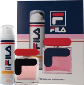Fila+Power+F+Woman+Eau+De+Toilette+100mL+2+Piece+Set