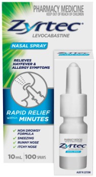 Zyrtec-Allergy-Hayfever-Relief-Nasal-Spray-10mL on sale