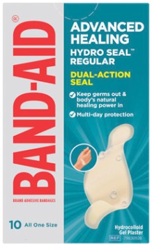 Band-Aid+Advanced+Healing+Hydro+Seal+Regular+Gel+Plasters+10+Pack
