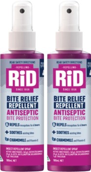 RID+Bite+Relief+Repellent+Antiseptic+Bite+Protection+Spray+100mL