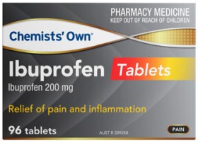 Chemists%26rsquo%3B+Own+Ibuprofen+96+Tablets