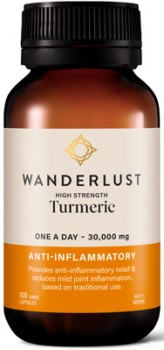 Wanderlust+High+Strength+Turmeric+100+Capsules