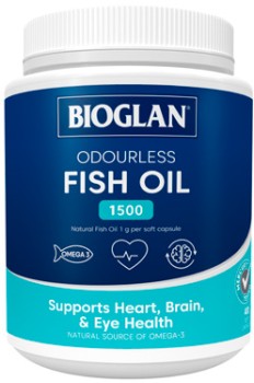 Bioglan+Odourless+Fish+Oil+1500mg+400+Capsules