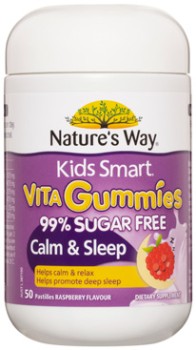 Natures-Way-Kids-Smart-Vita-Gummies-Calm-Sleep-50-Pastilles on sale