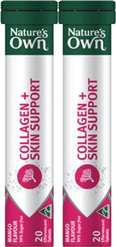 Natures-Own-Collagen-Skin-Support-Effervescent-20-Tablets on sale