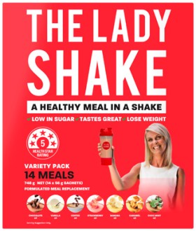 The-Lady-Shake-Variety-Pack-14-x-56g on sale
