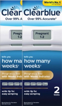 Clearblue-Digital-Pregnancy-Test-With-Weeks-Indicator-2-Pack on sale