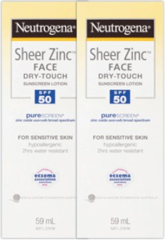 DeleteNeutrogena-Sheer-Zinc-Face-Sunscreen-Lotion-SPF-50-59mL on sale