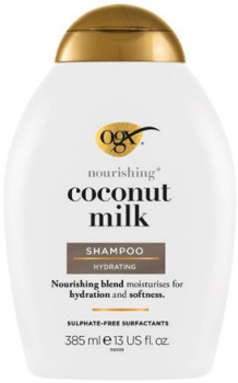 OGX-Coconut-Milk-Shampoo-385mL on sale