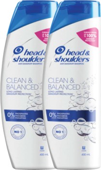 Head+%26amp%3B+Shoulders+Clean+%26amp%3B+Balanced+Shampoo+400mL