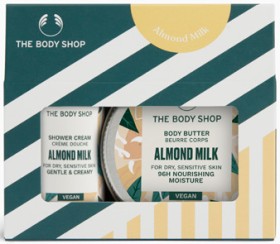 The+Body+Shop+Almond+Milk+Shower+Gel+%26amp%3B+Body+Butter+Duo+Set