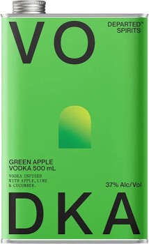 Departed+Spirits+Green+Apple+Vodka+500mL