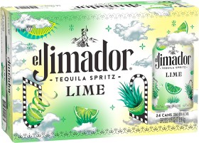 El-Jimador-Tequila-Spritz-Lime-Can-330mL on sale
