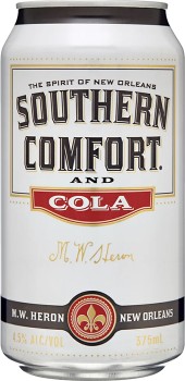 Southern-Comfort-Cola-Cans-375mL on sale