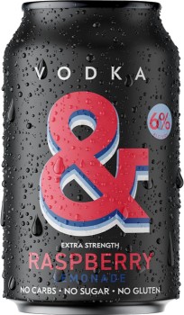 NEW-Ampersand-Vodka-Raspberry-Lemonade-Cans-330mL on sale