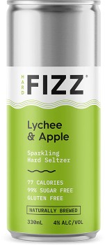 Hard+Fizz+Hard+Seltzer+Mixed+Pack+Cans+10x330mL