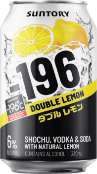 Suntory-196-Double-Lemon-Cans-10x330mL on sale