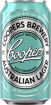 Coopers+Australian+Lager+Cans+375mL