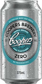 Coopers+Zero+Can+375mL