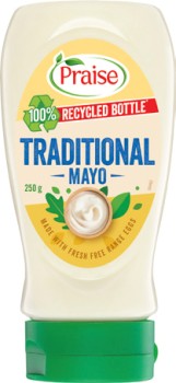 Praise+Traditional+Squeeze+Mayo+250%E2%80%91280g+Selected+Varieties
