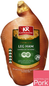 KR+Castlemaine+Bone+In+Whole+Leg+Ham