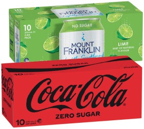 Coca%E2%80%91Cola%2C+Sprite+or+Mount+Franklin+Lightly+Sparkling+Water+10x375mL+Selected+Varieties