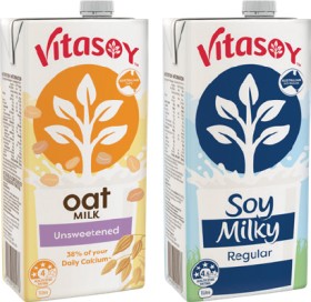 Vitasoy+Long+Life+Oat+Milk%2C+Almond+Milk+or+Soy+Milky+1+Litre+Selected+Varieties